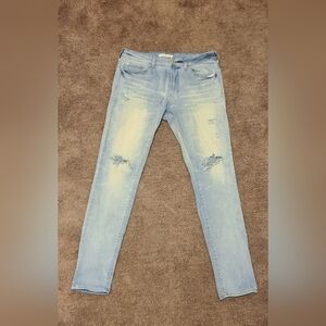 Pacsun Distressed Bleached Jeans 32x34